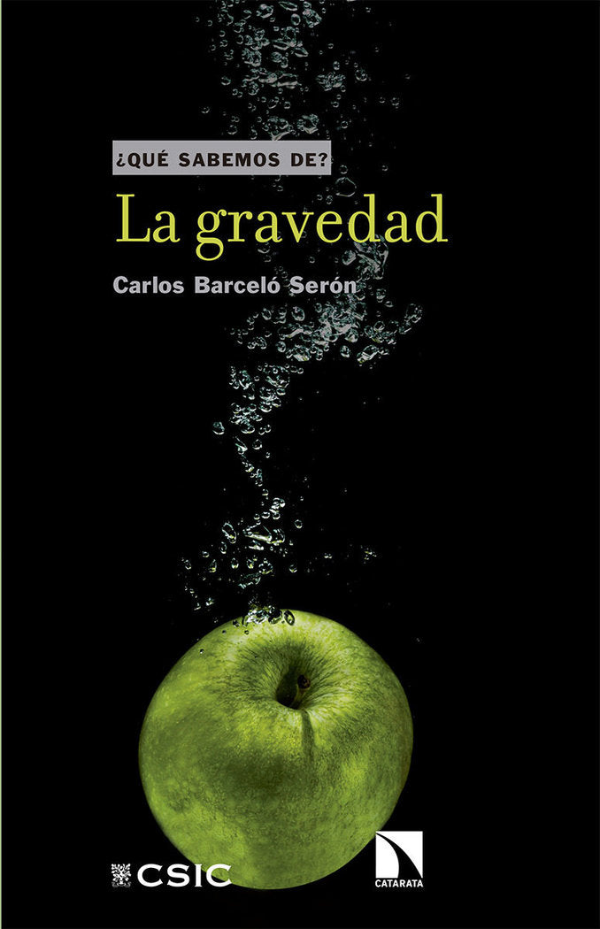 La gravedad, de Barceló Serón, Carlos | portada del libro