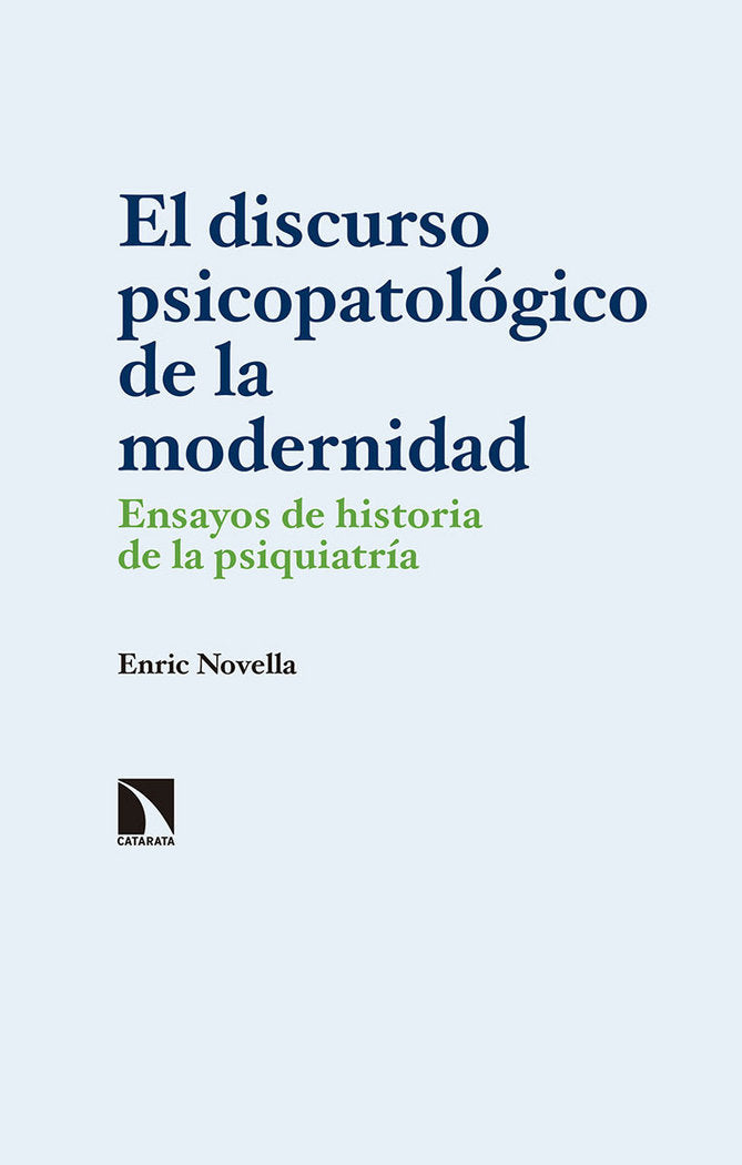 El discurso psicopatológico de la modernidad, de Novella Gaya, Enric | portada del libro