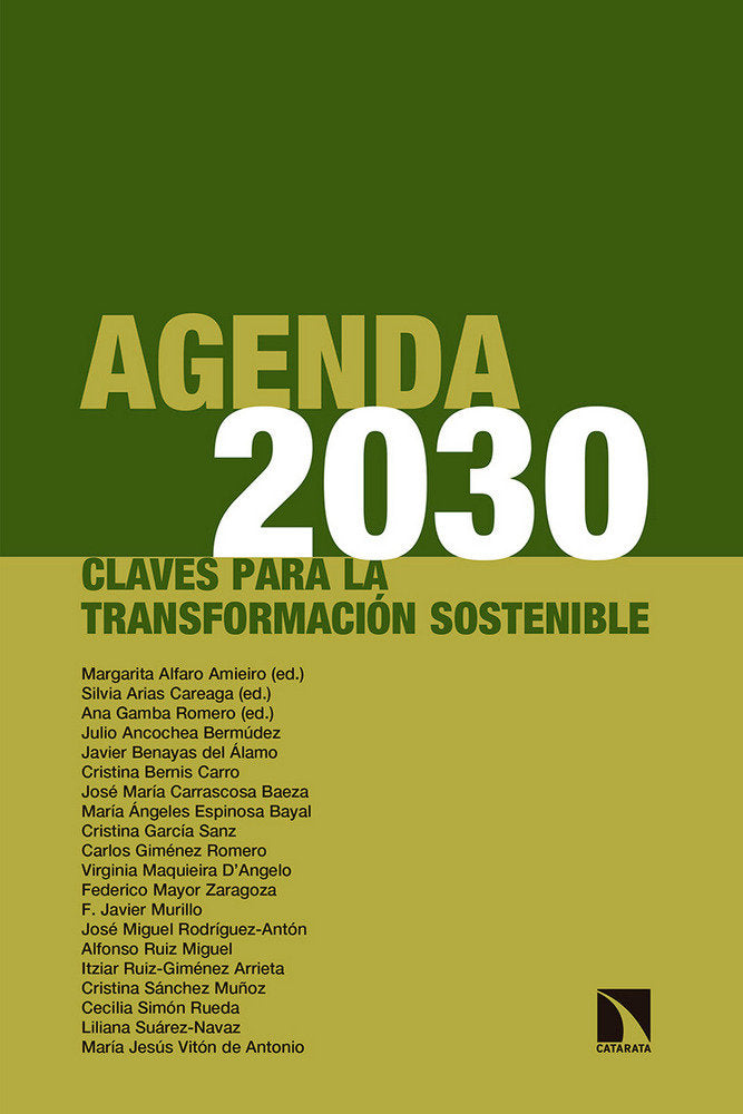 Agenda 2030, de Alfaro Amieiro, Margarita | portada del libro