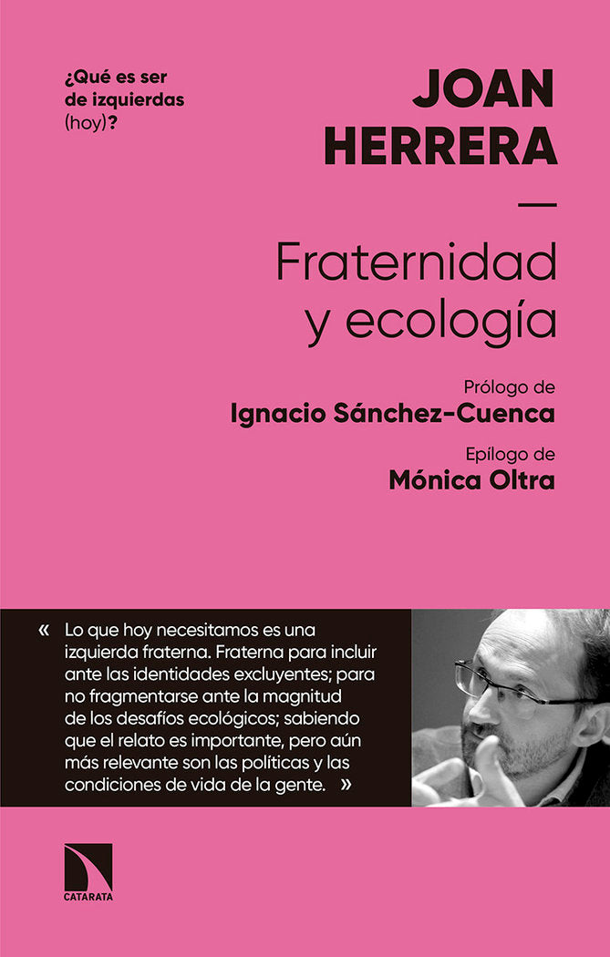 Fraternidad y ecología, de Herrera Torres, Joan | portada del libro