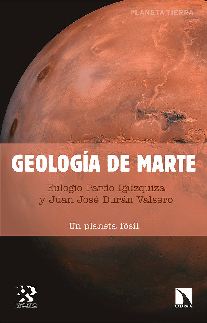 Geología de Marte, de Pardo Igúzquiza, Eulogio | portada del libro