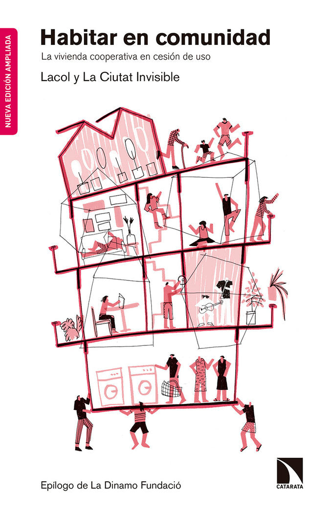 Habitar en comunidad, de , LACOL Y LA CIUTAT INVISIBLE | portada del libro