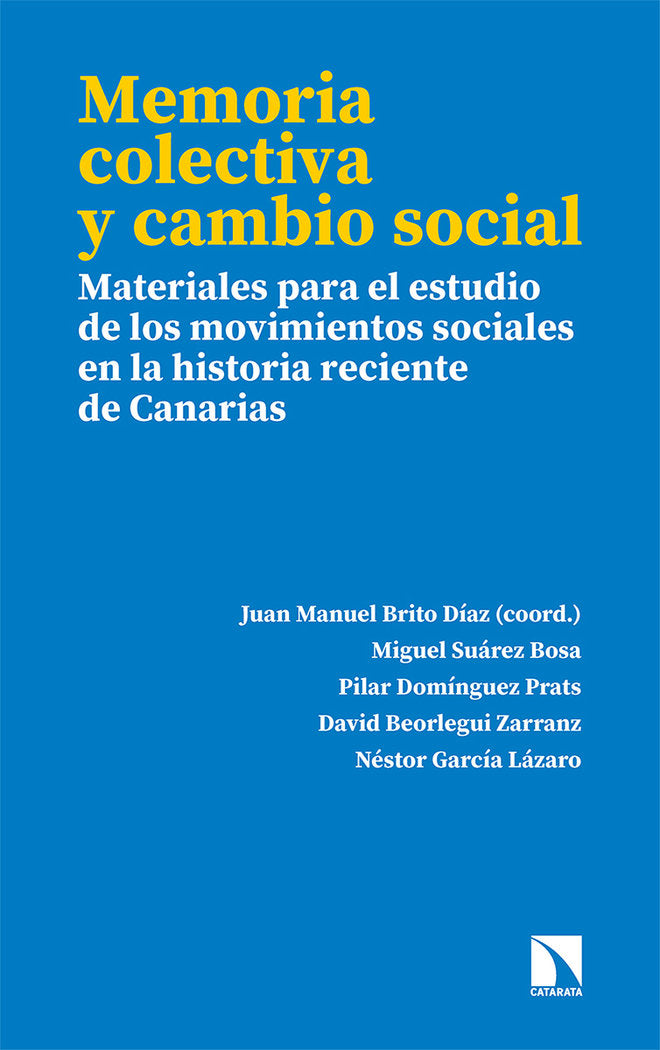 Memoria colectiva y cambio social, de Brito, Juan Manuel | portada del libro