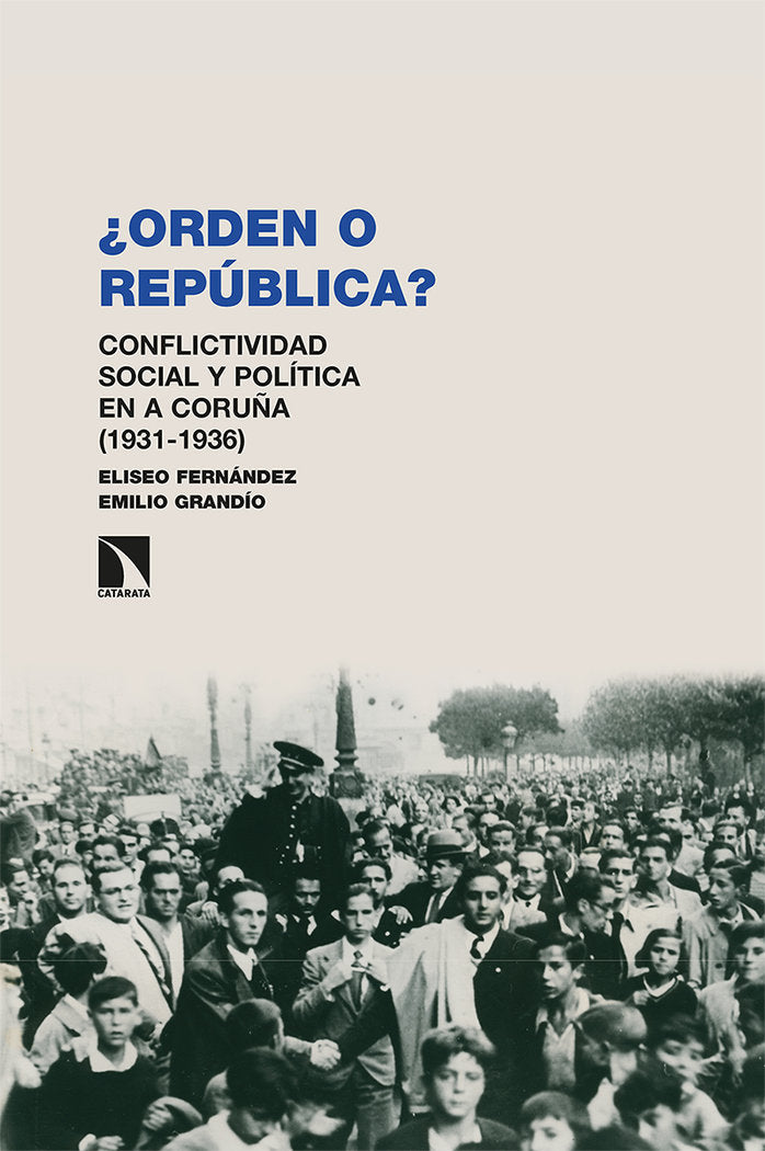 ¿Orden o República?, de Fernández, Eliseo | portada del libro