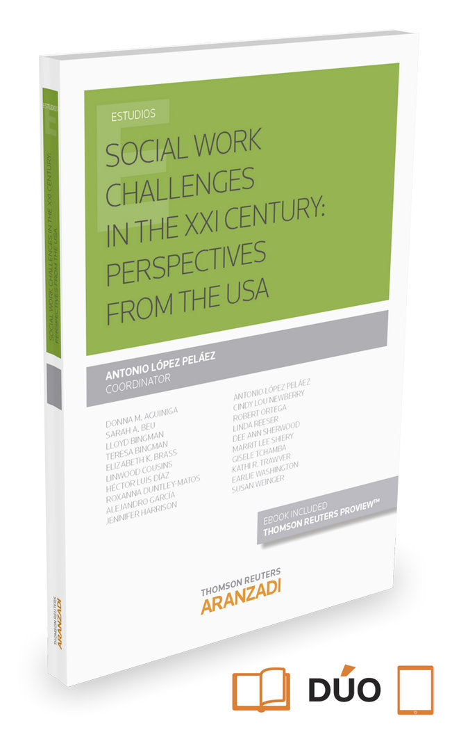 Social Work Challenges in the XXI Century: Perspectives from the USA (Papel + e-book), de López Peláez, Antonio | portada del