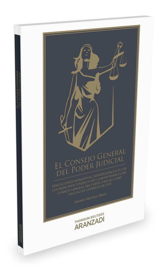El Consejo General del Poder Judicial, de Martínez Marín, Antonio | portada del libro