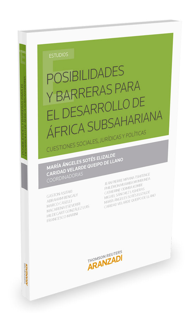 Posibilidades y barreras para el desarrollo de África Subsahariana, de Sotés Elizalde, María Ángeles | portada del libro