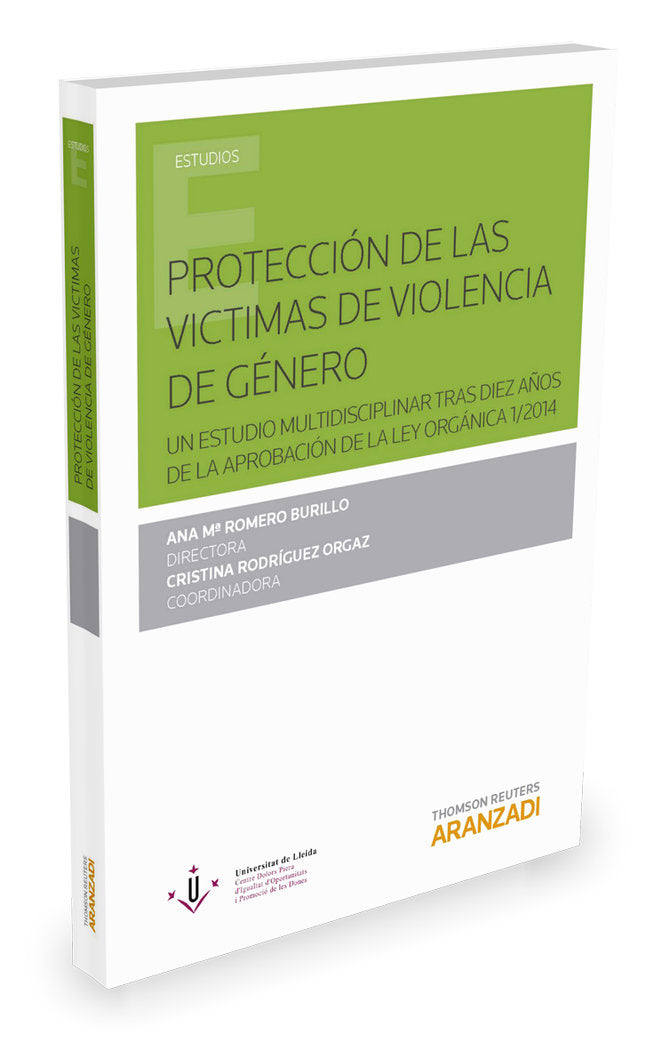 La protección de la víctima de violencia de género, de Rodríguez Orgaz, Cristina | portada del libro