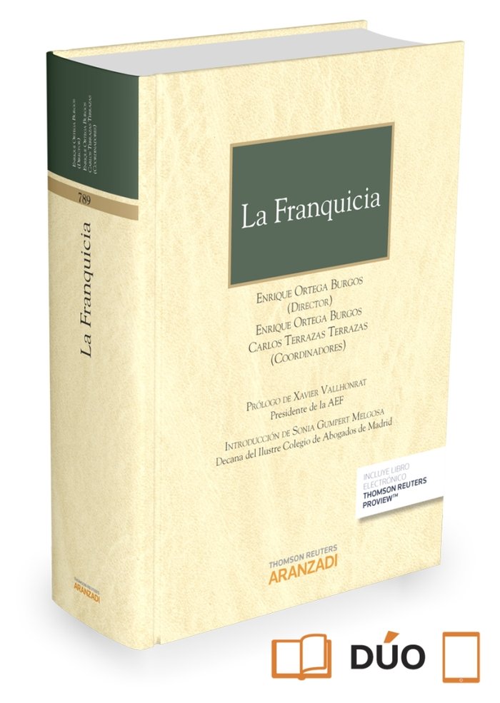 La Franquicia (Papel + e-book), de Ortega Burgos, Enrique | portada del libro