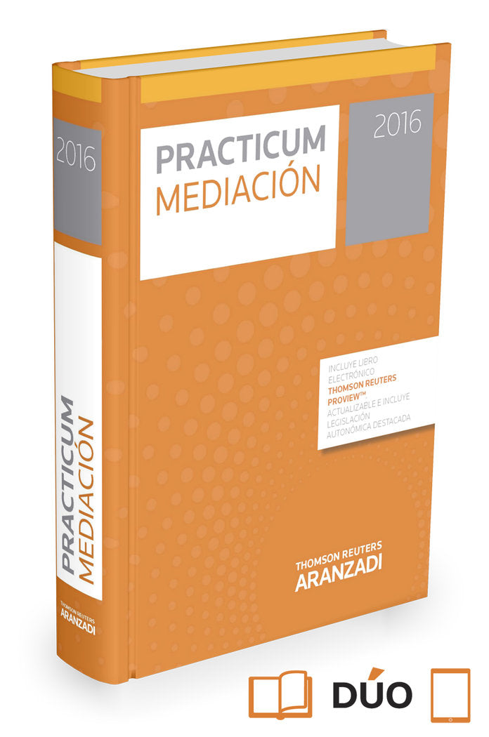 Practicum Mediación 2016 (Papel + e-book), de Fernández Canales, Carmen | portada del libro