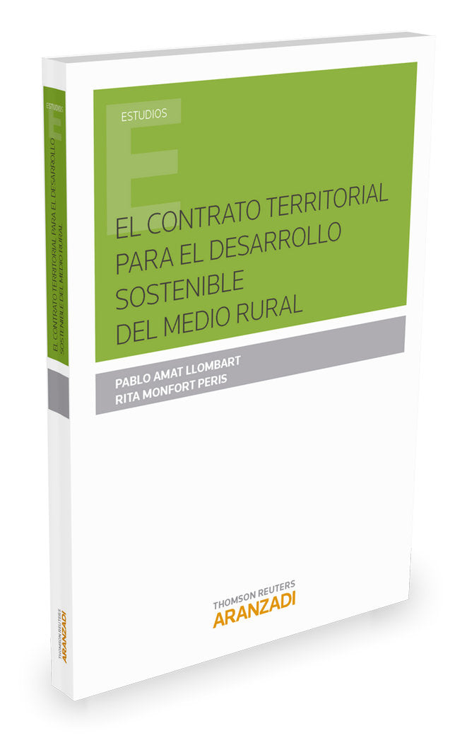 El contrato territorial para el desarrollo sostenible del medio rural, de Amat, Pablo | portada del libro
