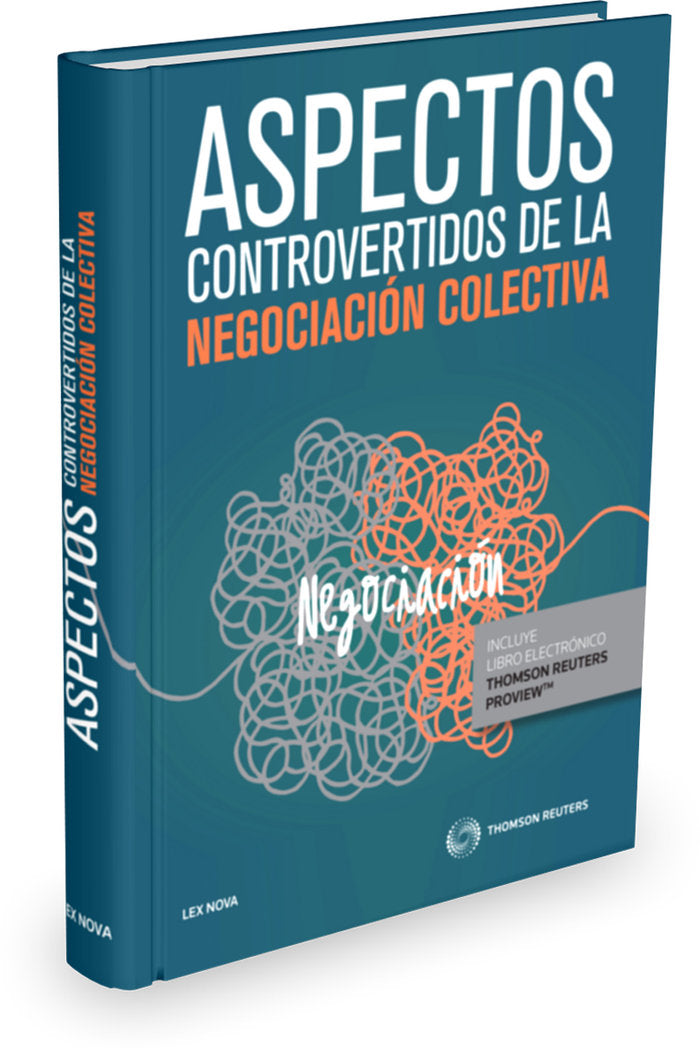 Aspectos controvertidos de negociación colectiva (Papel + e-book), de Aranzadi, Departamento de Redacción | portada del libro