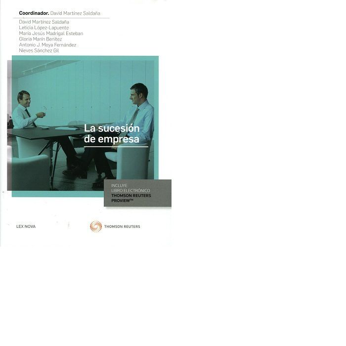 La sucesión de empresa (Papel + e-book), de López-Lafuente, Leticia | portada del libro