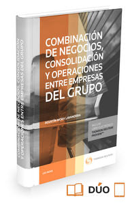 Combinación de negocios, consolidación y operaciones entre empresas del grupo (Papel + e-book), de Mora Lavandera, Agustín | 