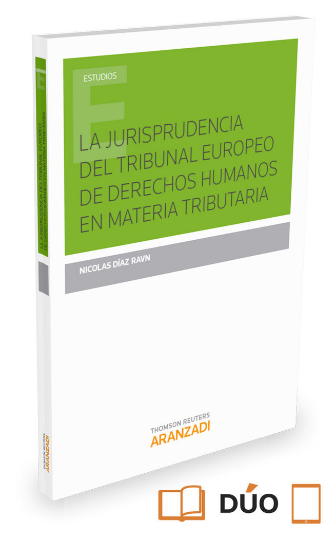 La jurisprudencia del Tribunal Europeo de Derechos Humanos en materia tributaria, de Díaz Ravn, Nicolás | portada del libro