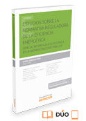 Estudios sobre la normativa reguladora de la eficiencia energética (Papel + e-book), de González Ríos, Isabel | portada del l