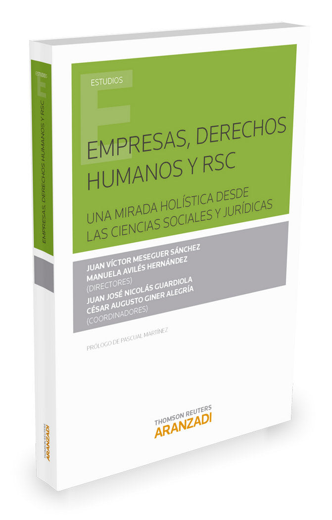 Empresas, derechos humanos y RSC, de Avilés Hernández, Manuela | portada del libro