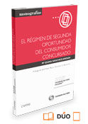 El régimen de segunda oportunidad del consumidor concursado (Papel + e-book), de Sánchez Jordán, Mª Elena | portada del libro