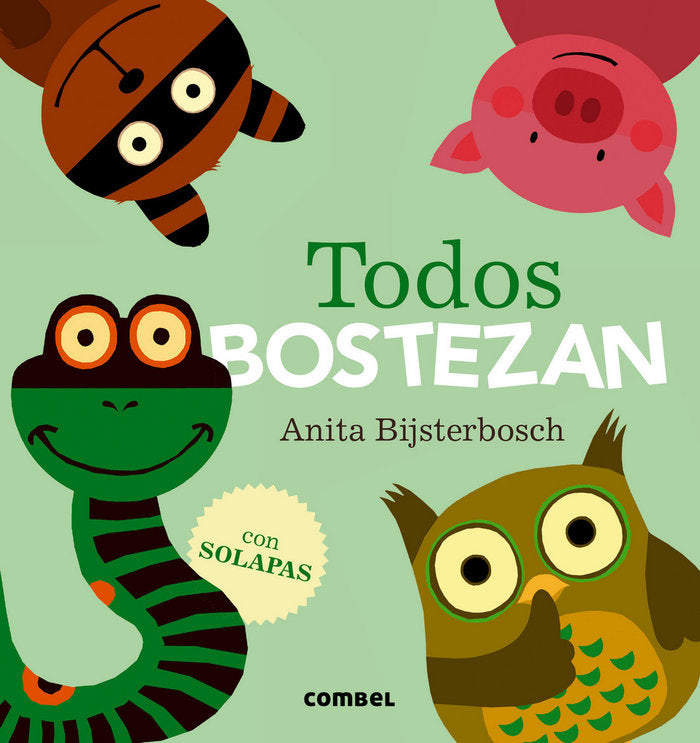 Todos bostezan, de Bijsterbosch, Anita | portada del libro
