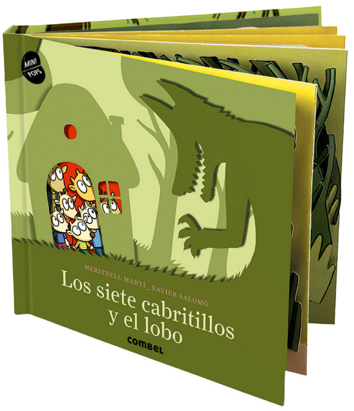 Los siete cabritillos y el lobo, de Martí Orriols, Meritxell | portada del libro