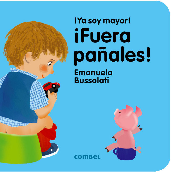 ¡Fuera pañales!, de Bussolati | portada del libro