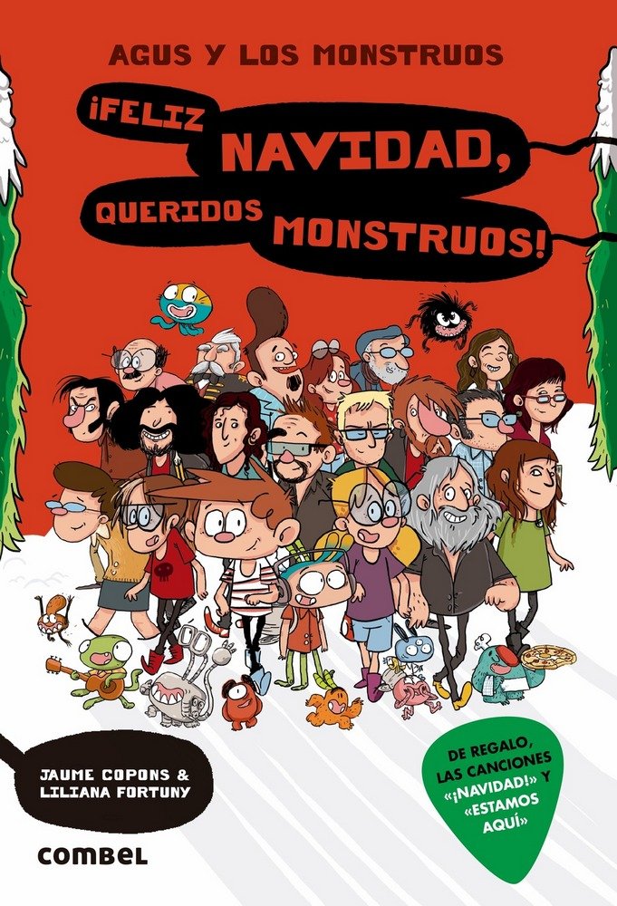 ¡Feliz Navidad, queridos monstruos!, de Copons Ramon, Jaume | portada del libro