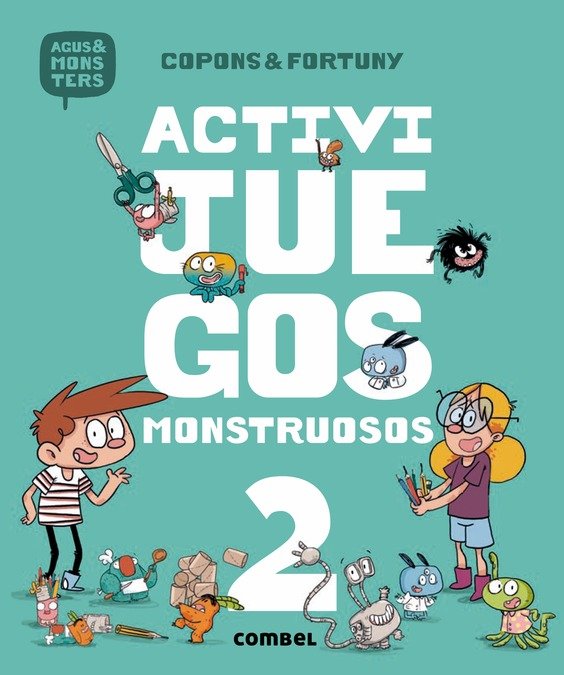 Activijuegos monstruosos 2, de Copons Ramon, Jaume | portada del libro