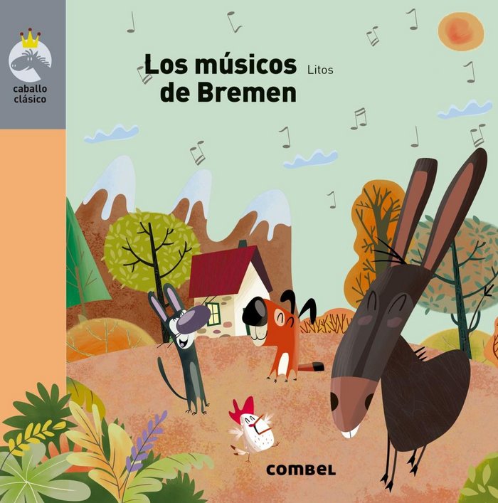Los músicos de Bremen | portada del libro