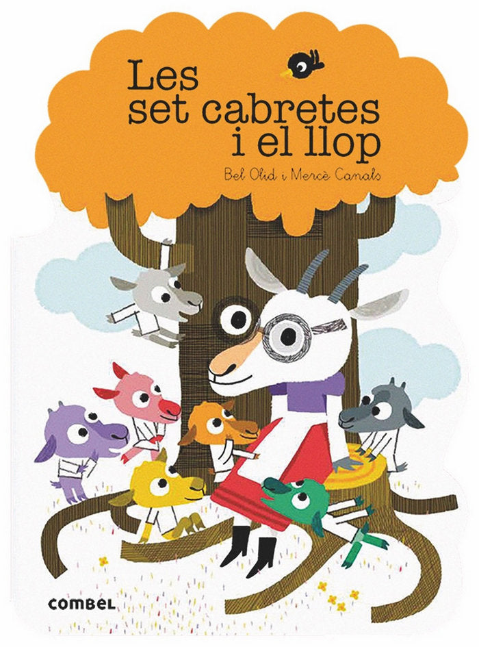 Les set cabretes i el llop, de Olid Baez, Bel | portada del libro