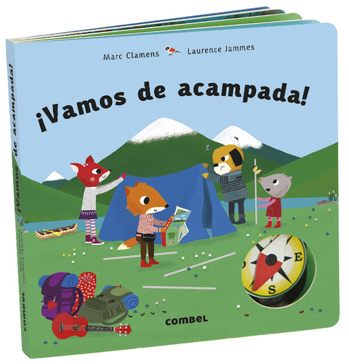 ¡Vamos de acampada!, de Clamens, Marc | portada del libro