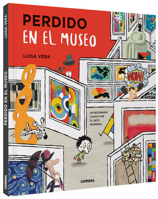 Perdido en el museo, de Vera Guardiola, Luisa | portada del libro