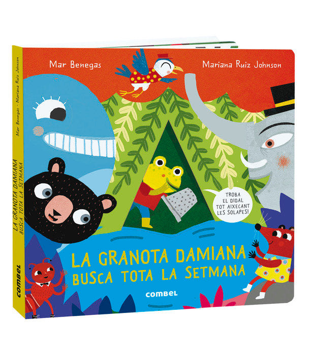 LA GRANOTA DAMIANA BUSCA TOTA LA SETMANA, de MAR BENEGAS | portada del libro