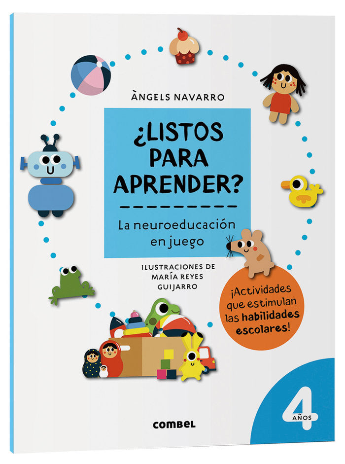 ¿LISTOS PARA APRENDER? LA NEUROEDUCACION EN JUEGO 4 AÑOS, de NAVARRO SIMON, ANGELS | portada del libro