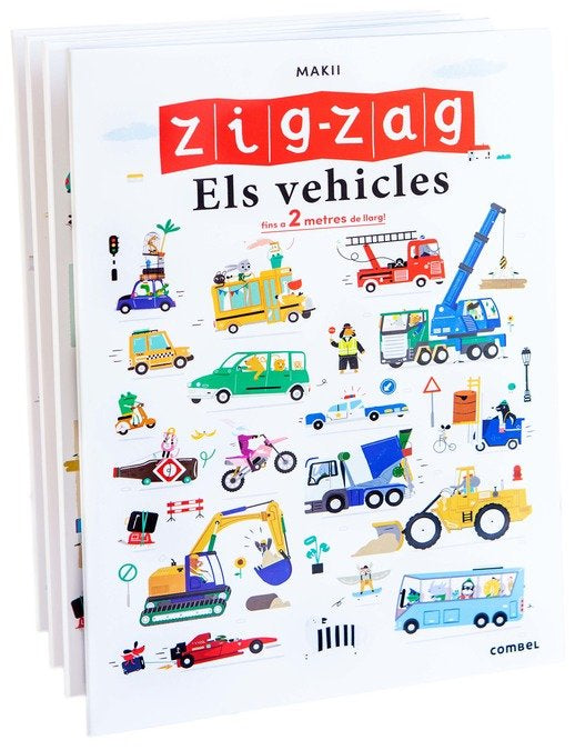 ZIGZAG ELS VEHICLES, de MAKII | portada del libro