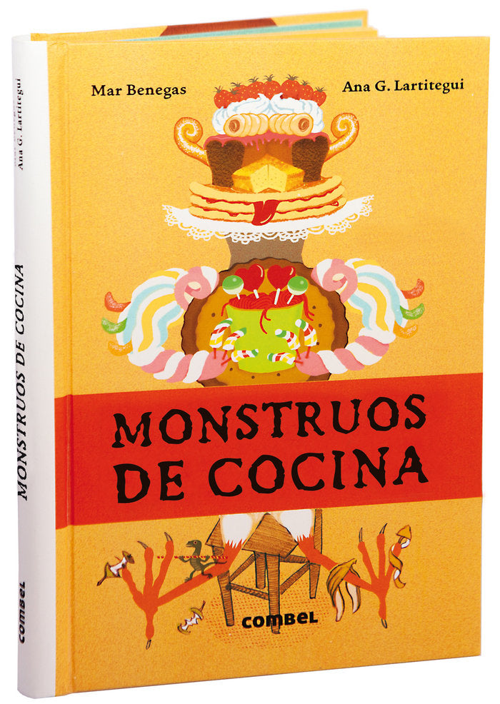 Monstruos de cocina, de BENEGAS ORTIZ, MARIA DEL MAR | portada del libro