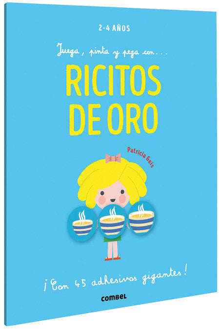 Juega, pinta y pega con? Ricitos de Oro, de GEIS CONTI, PATRICIA | portada del libro