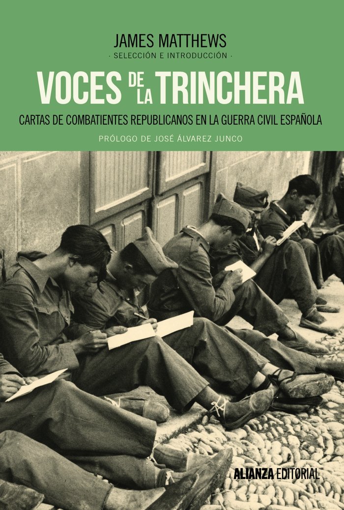 Voces de la trinchera, de Matthews, James | portada del libro