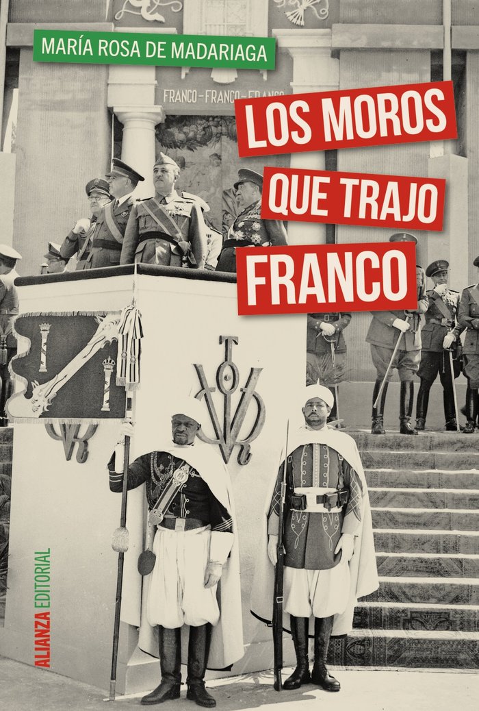 Los moros que trajo Franco, de Madariaga, María Rosa de | portada del libro