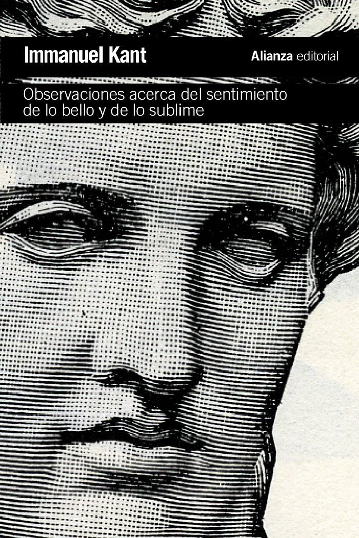 Observaciones acerca del sentimiento de lo bello y de lo sublime, de Kant, Immanuel | portada del libro