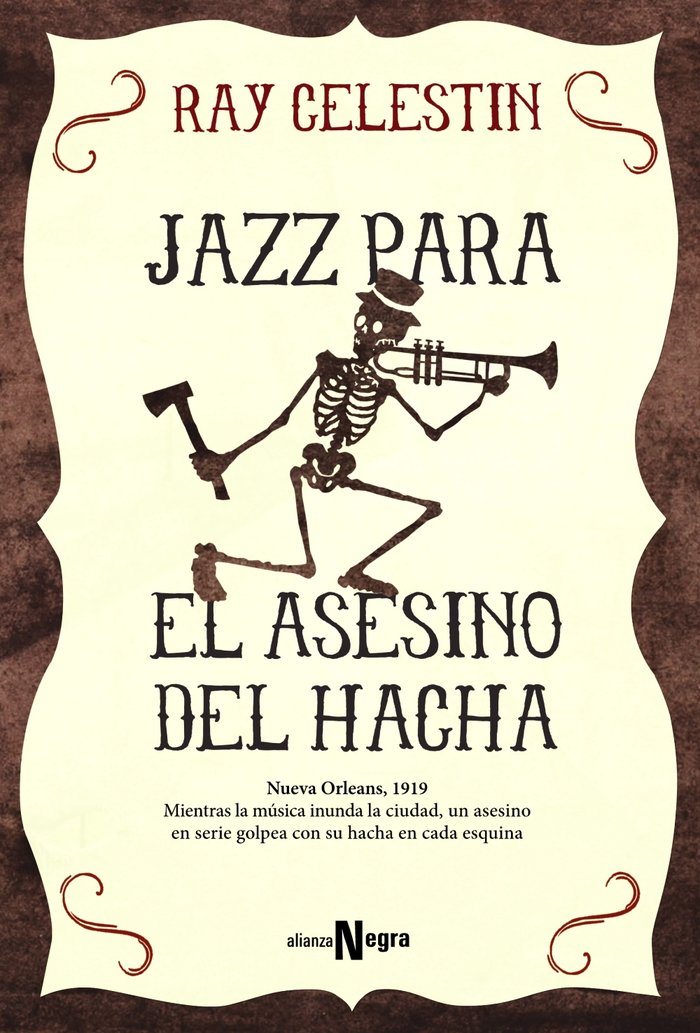 Jazz para el Asesino del Hacha, de Celestin, Ray | portada del libro