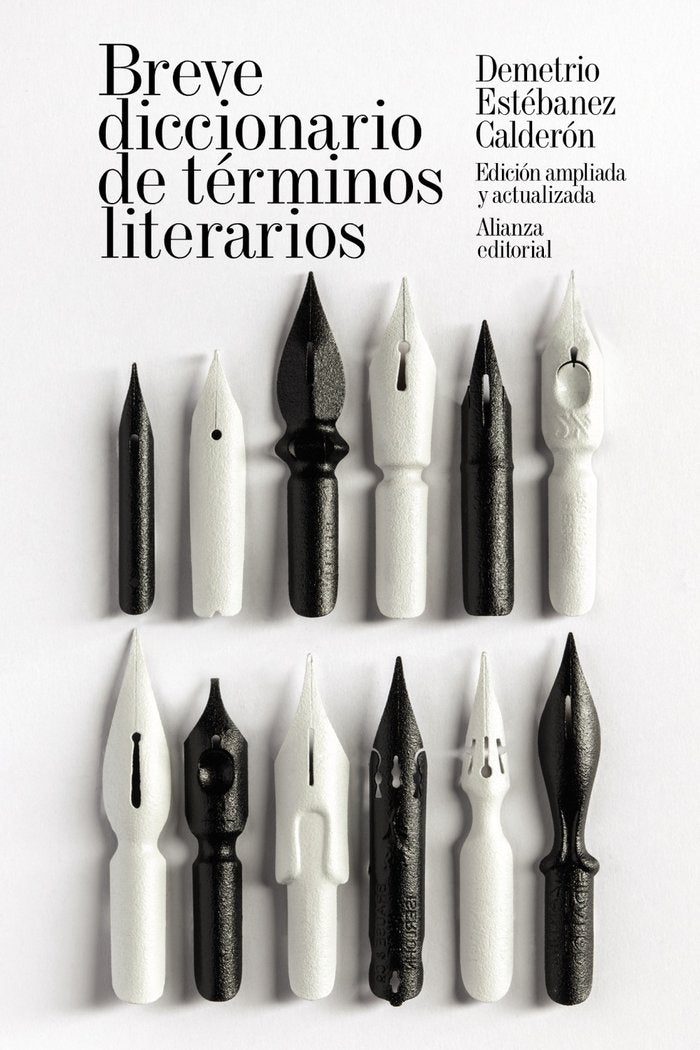 Breve diccionario de términos literarios, de Estébanez Calderón, Demetrio | portada del libro