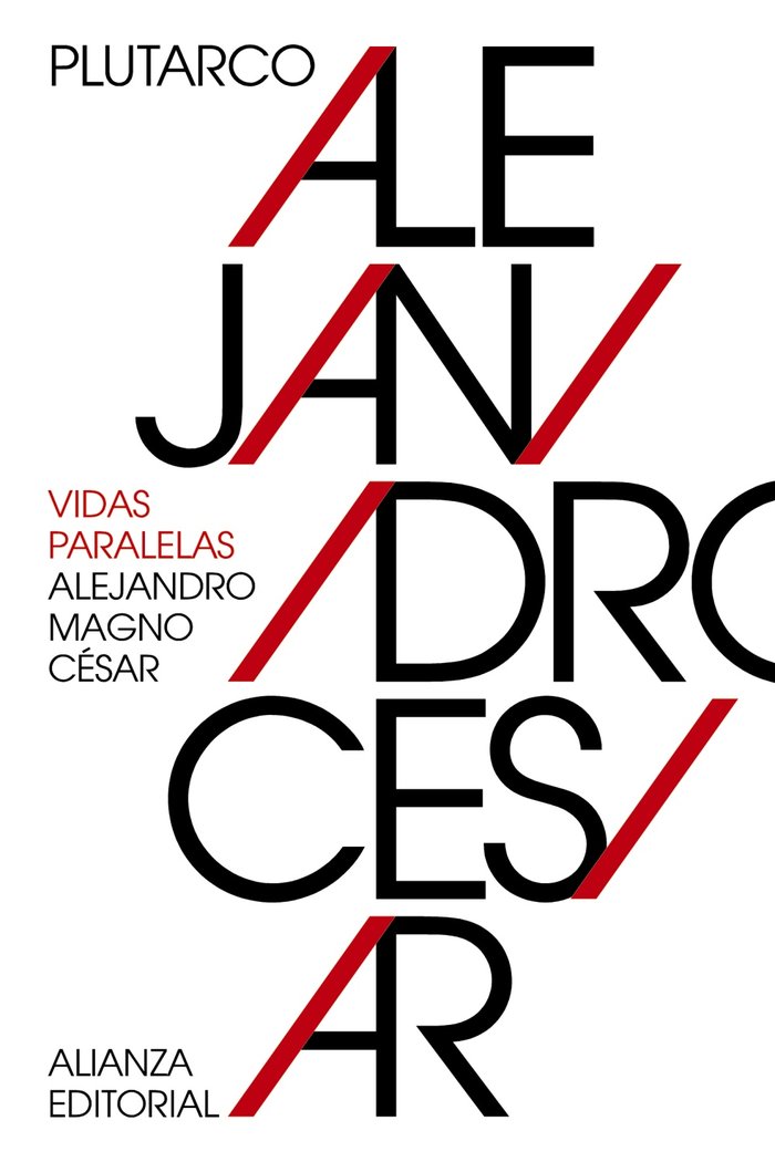 Vidas paralelas: Alejandro Magno-César, de Plutarco | portada del libro