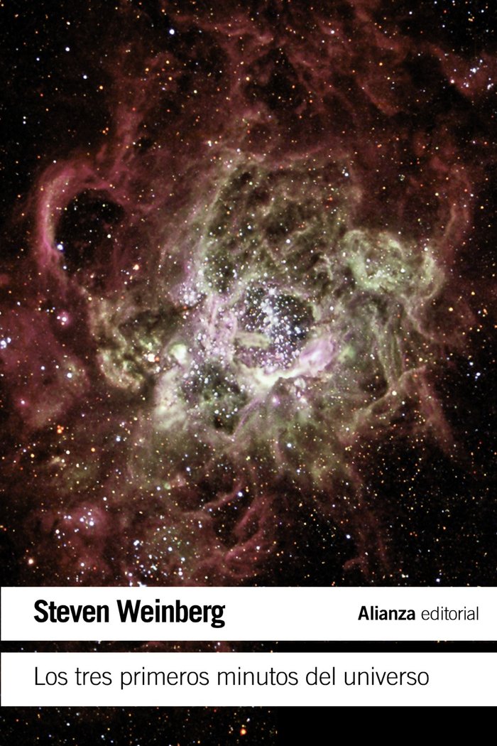 Los tres primeros minutos del universo, de Weinberg, Steven | portada del libro