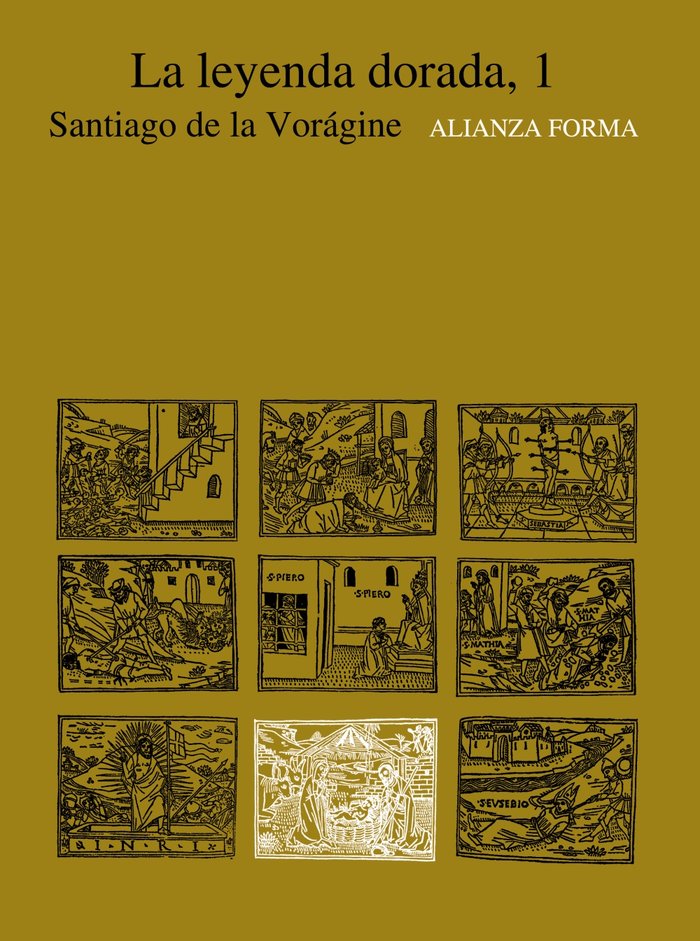 La leyenda dorada, 1, de Voragine, Santiago de la | portada del libro
