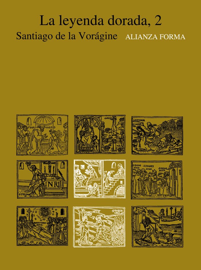 La leyenda dorada, 2, de Voragine, Santiago de la | portada del libro