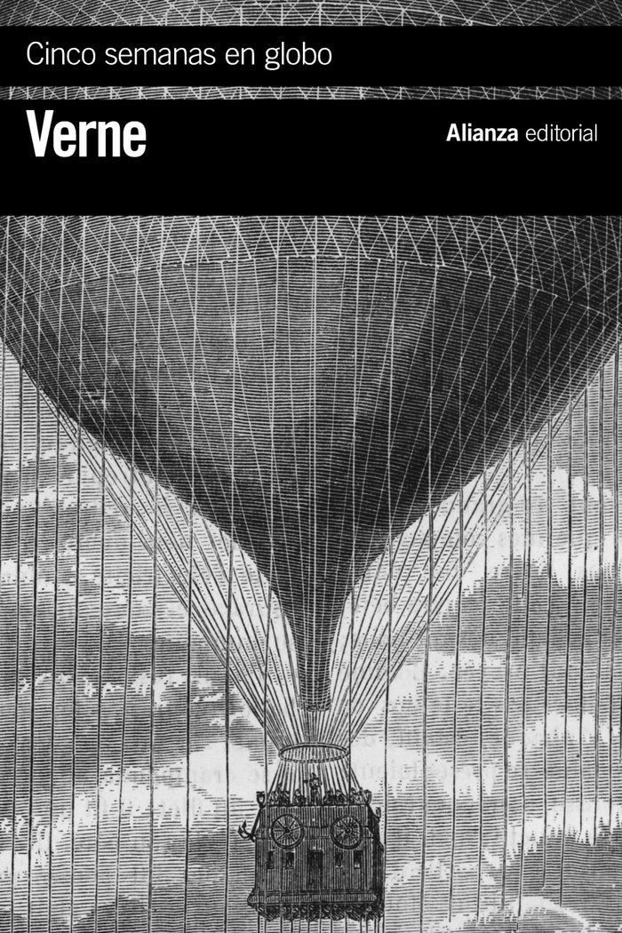 Cinco semanas en globo, de Verne, Jules | portada del libro