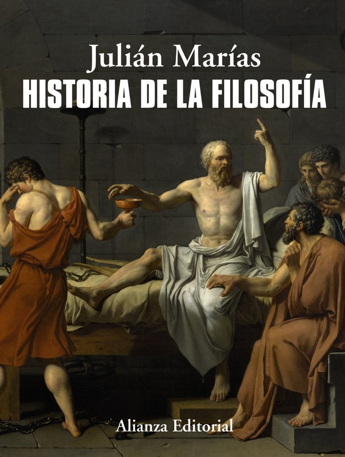 Historia de la filosofía, de Marías, Julián | portada del libro