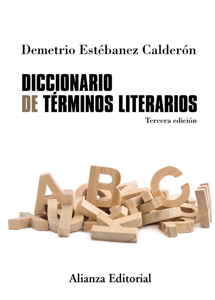 Diccionario de términos literarios, de Estébanez Calderón, Demetrio | portada del libro