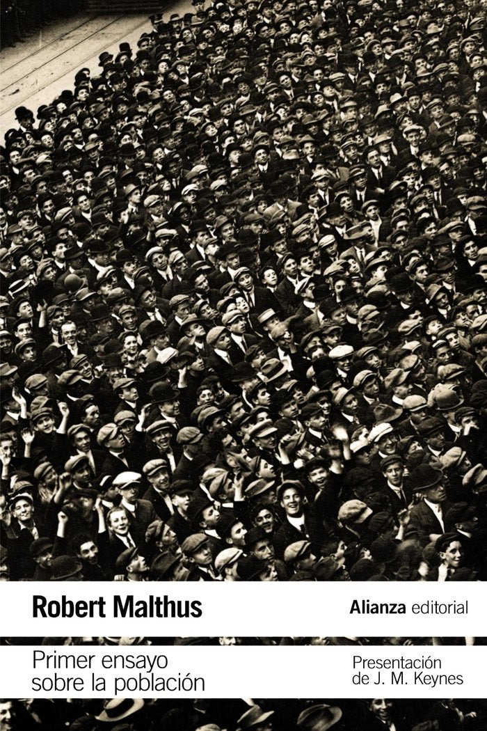 Primer ensayo sobre la población, de Malthus, Thomas Robert | portada del libro