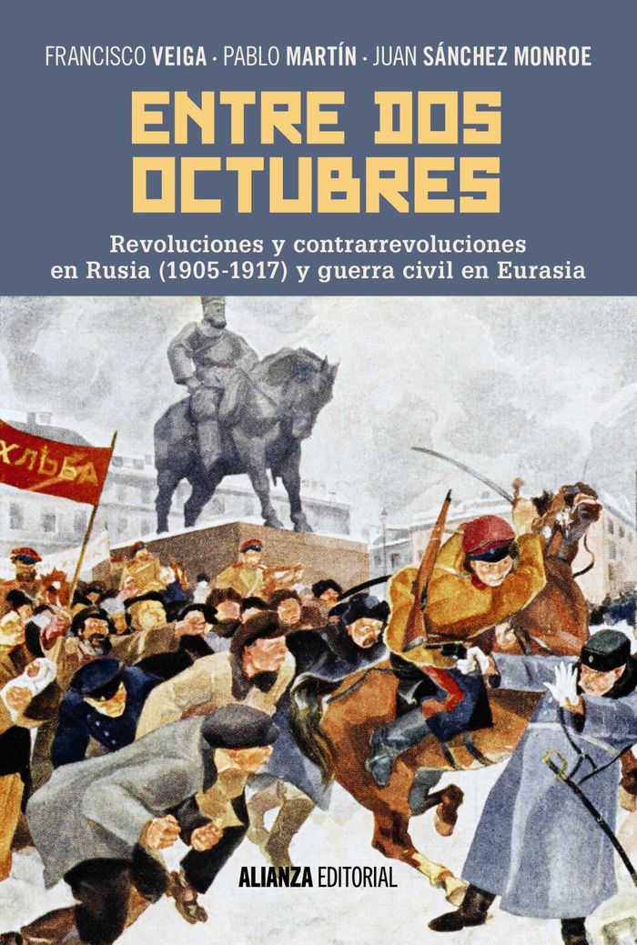 Entre dos octubres, de Veiga, Francisco | portada del libro